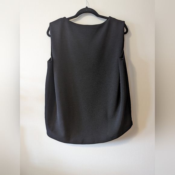 Club Monaco Black Tank Top Size L - Picture 4 of 6